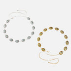 Body Elegante Chain Turquesa