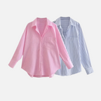 Camisa Elegante Listrada Wilma