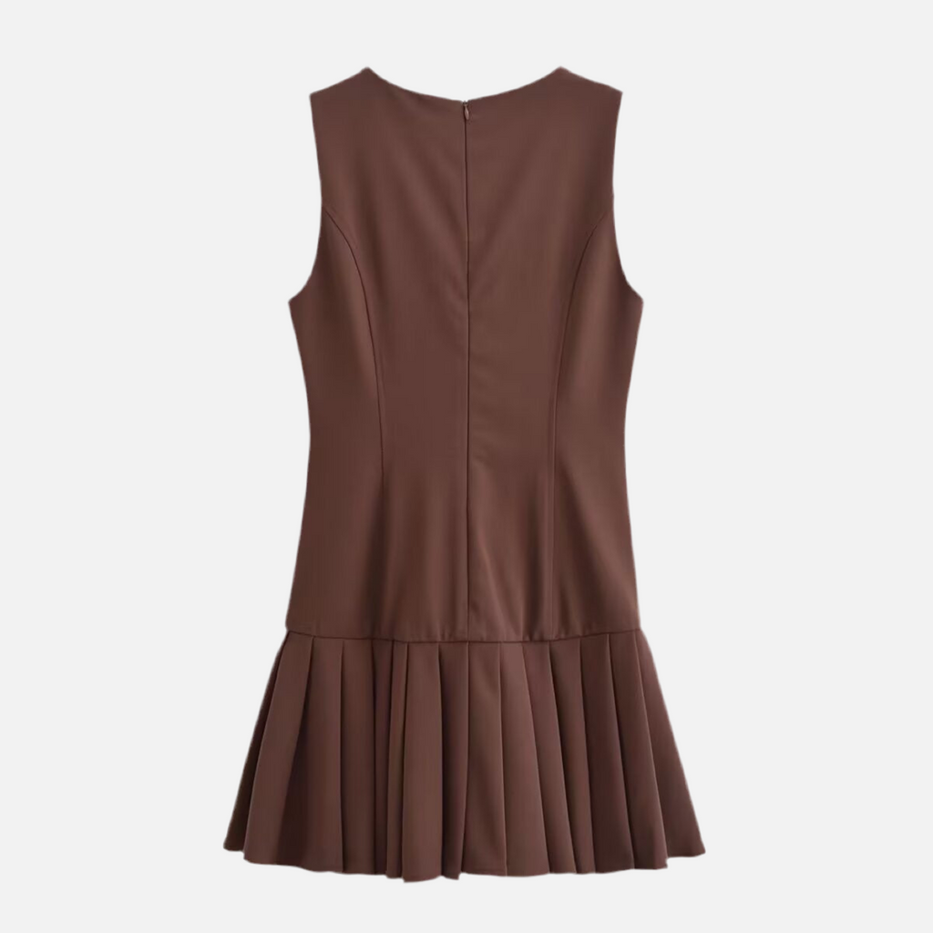 Vestido Elegante Plissado Roberta