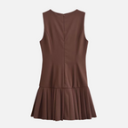 Vestido Elegante Plissado Roberta