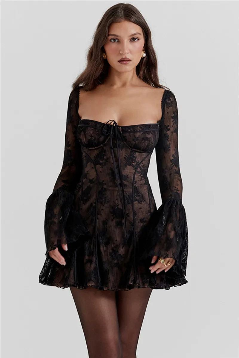 Vestido Médio Lace Noemi