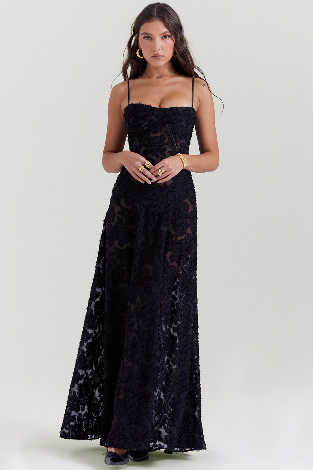 Vestido Longo Corset Daniela