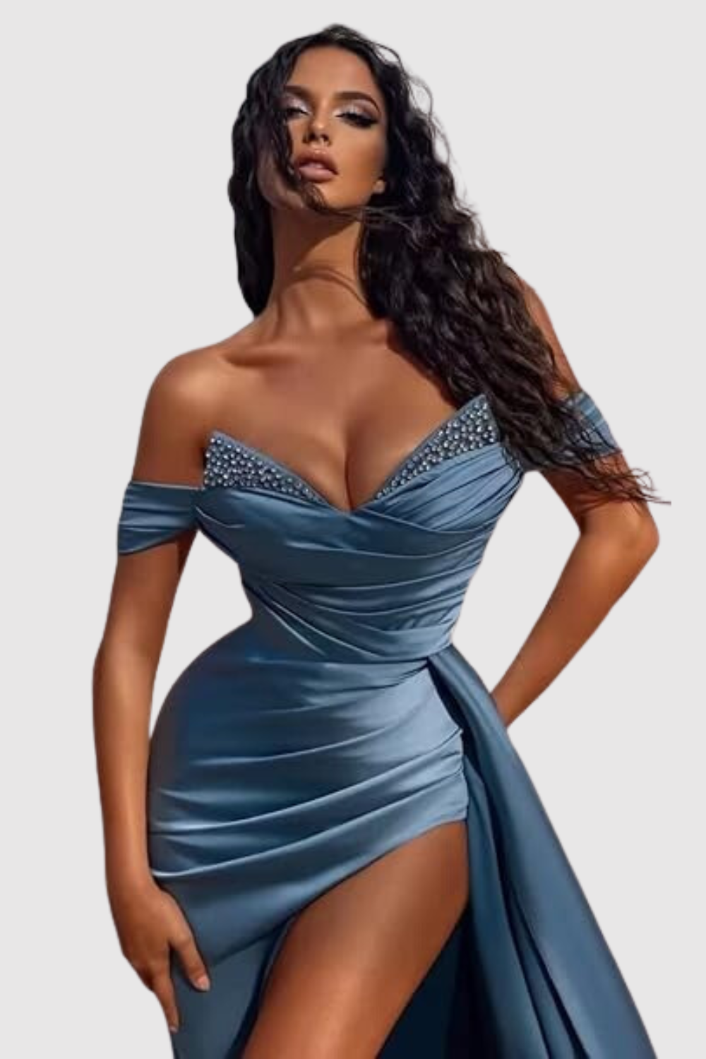 Vestido Longo Brilho Juliana