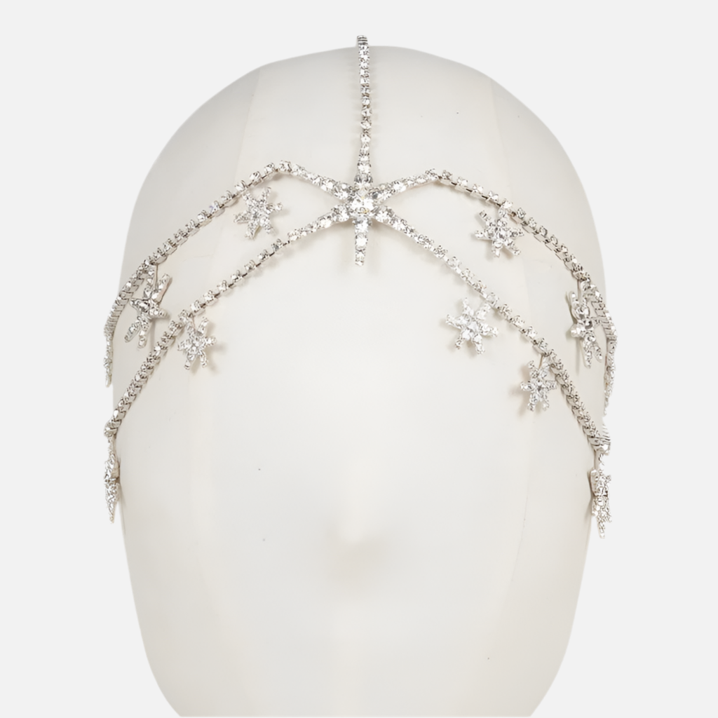 Headpiece Premium Elegante Stars