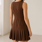 Vestido Elegante Plissado Roberta