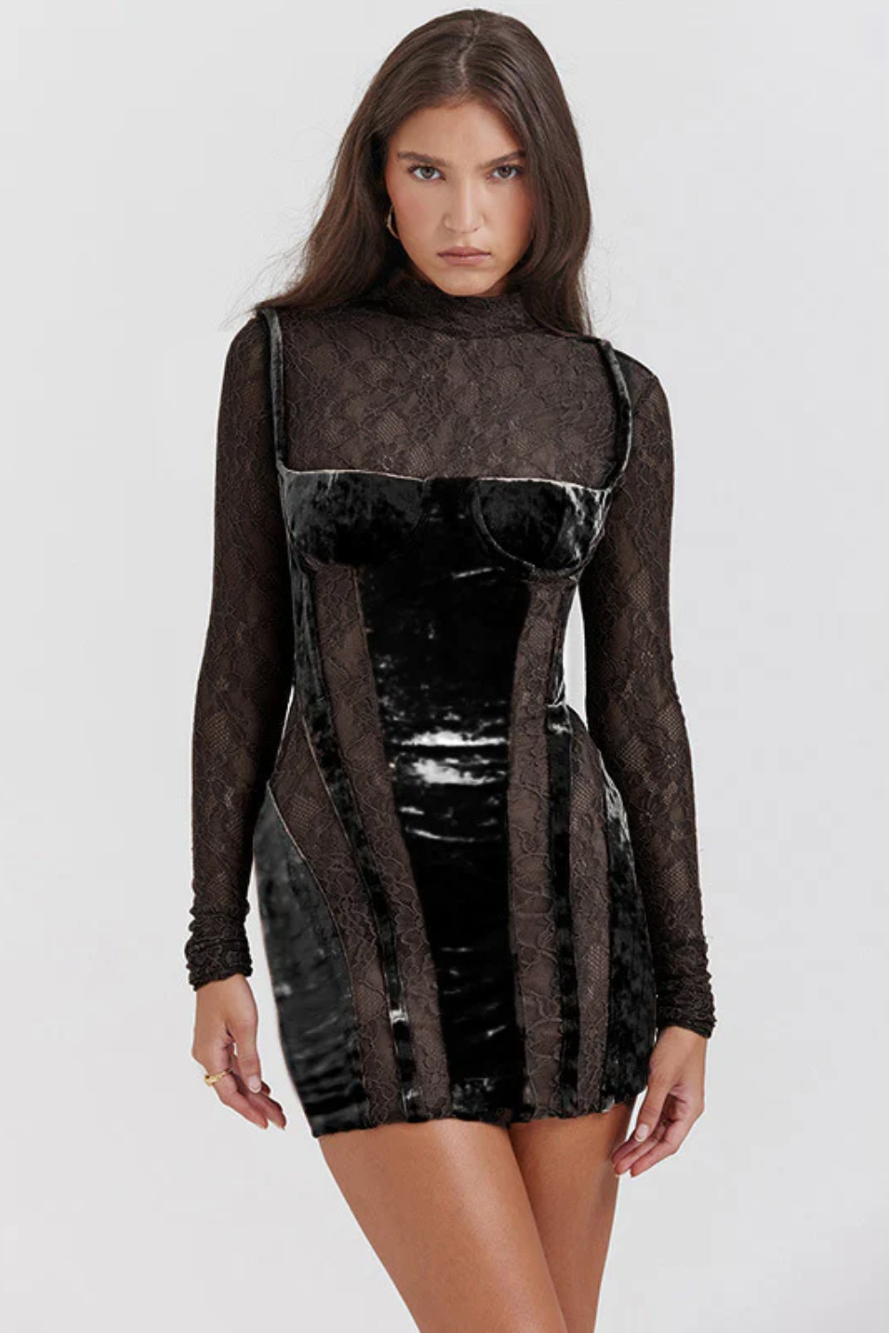 Vestido Curto Lace Rebeca