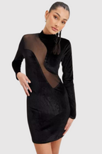 Vestido Curto Velvet Vitoria
