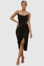 Vestido Médio Bustier Diana