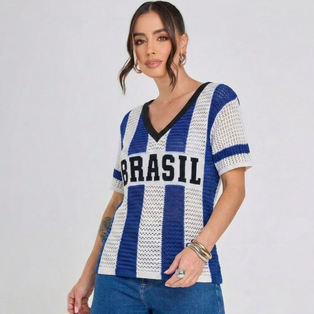Blusa Brasil Tricot Copa