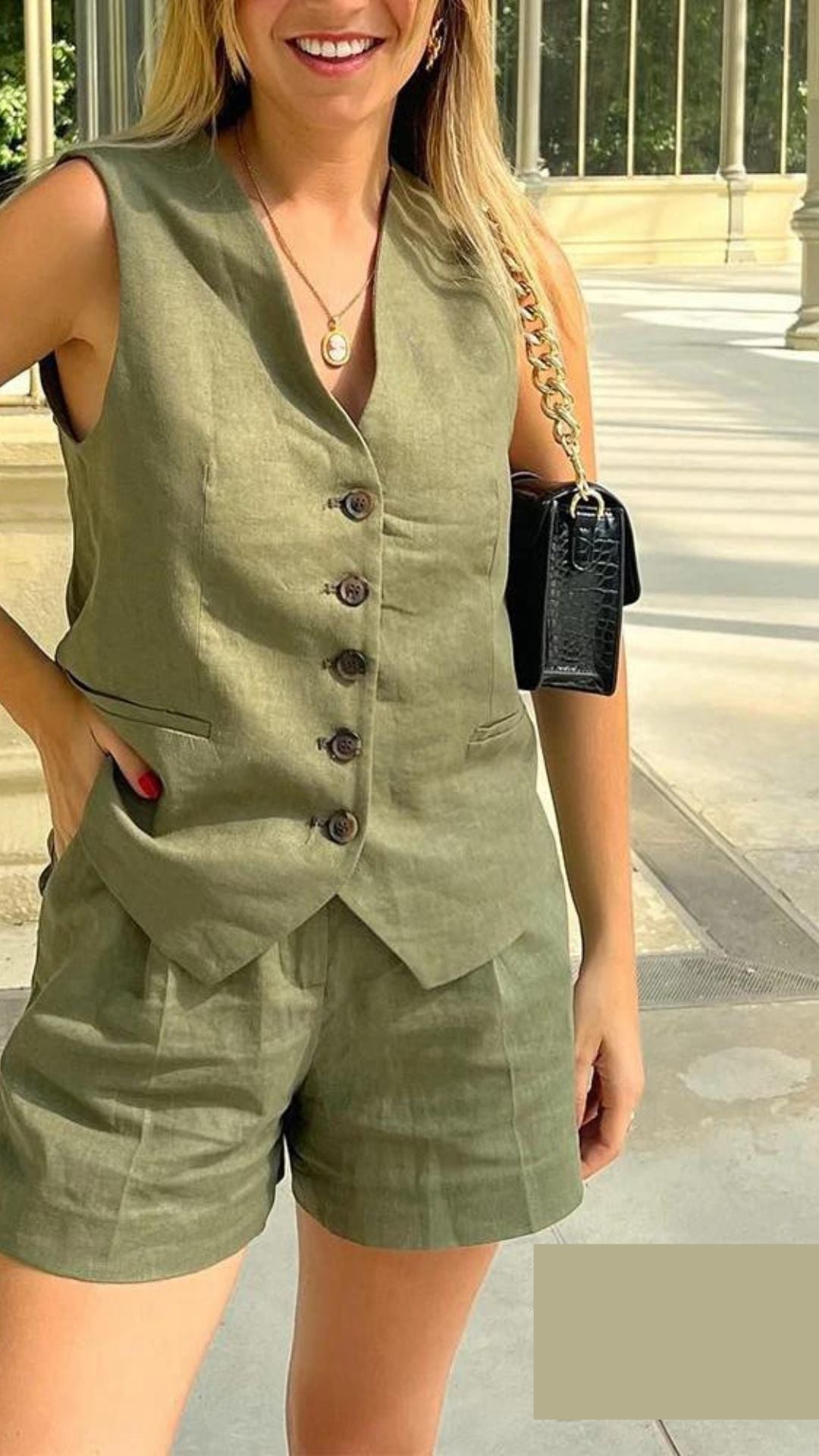 Conjunto Elegante Alfaiataria Marianne