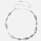 Body Elegante Chain Folhas