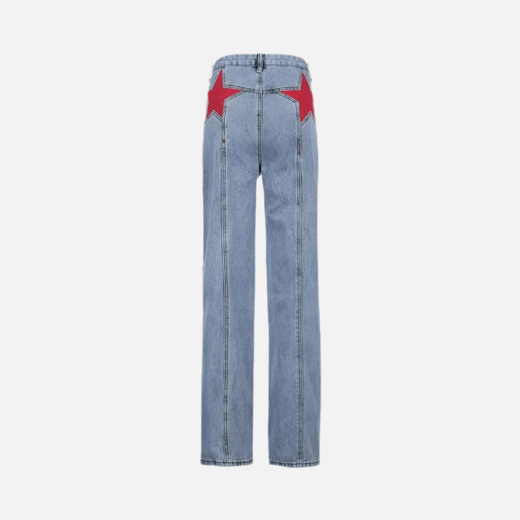 Calça Elegante Retrô Estrela