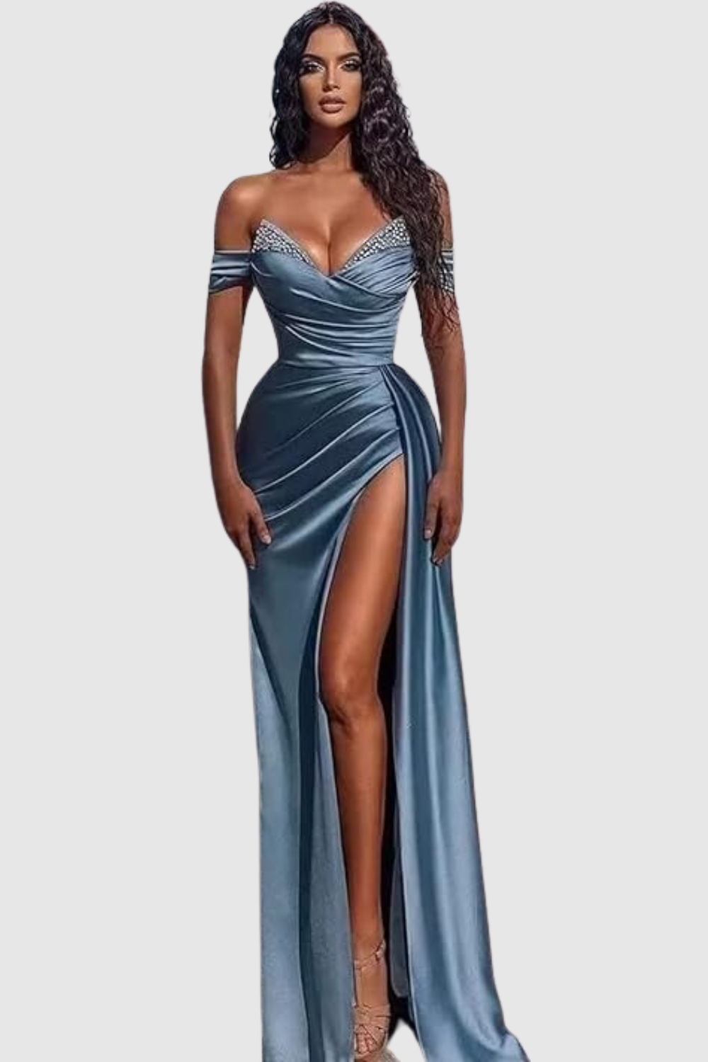 Vestido Longo Brilho Juliana