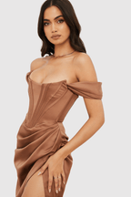 Vestido Médio Bustier Luana