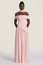 Vestido Longo Satin Maria
