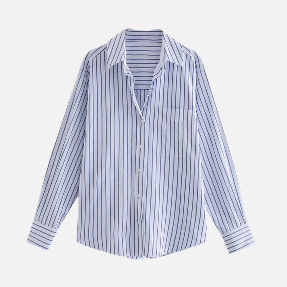 Camisa Elegante Listrada Wilma