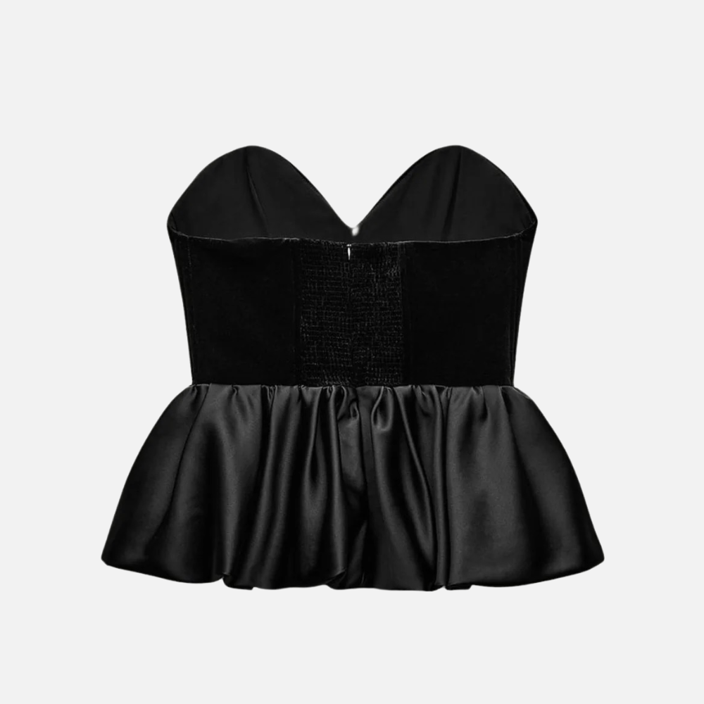 Top Elegante Peplum Regina