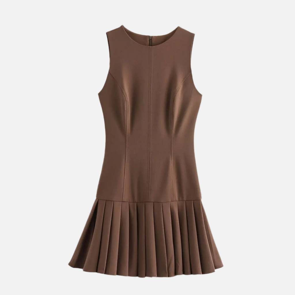 Vestido Elegante Plissado Roberta