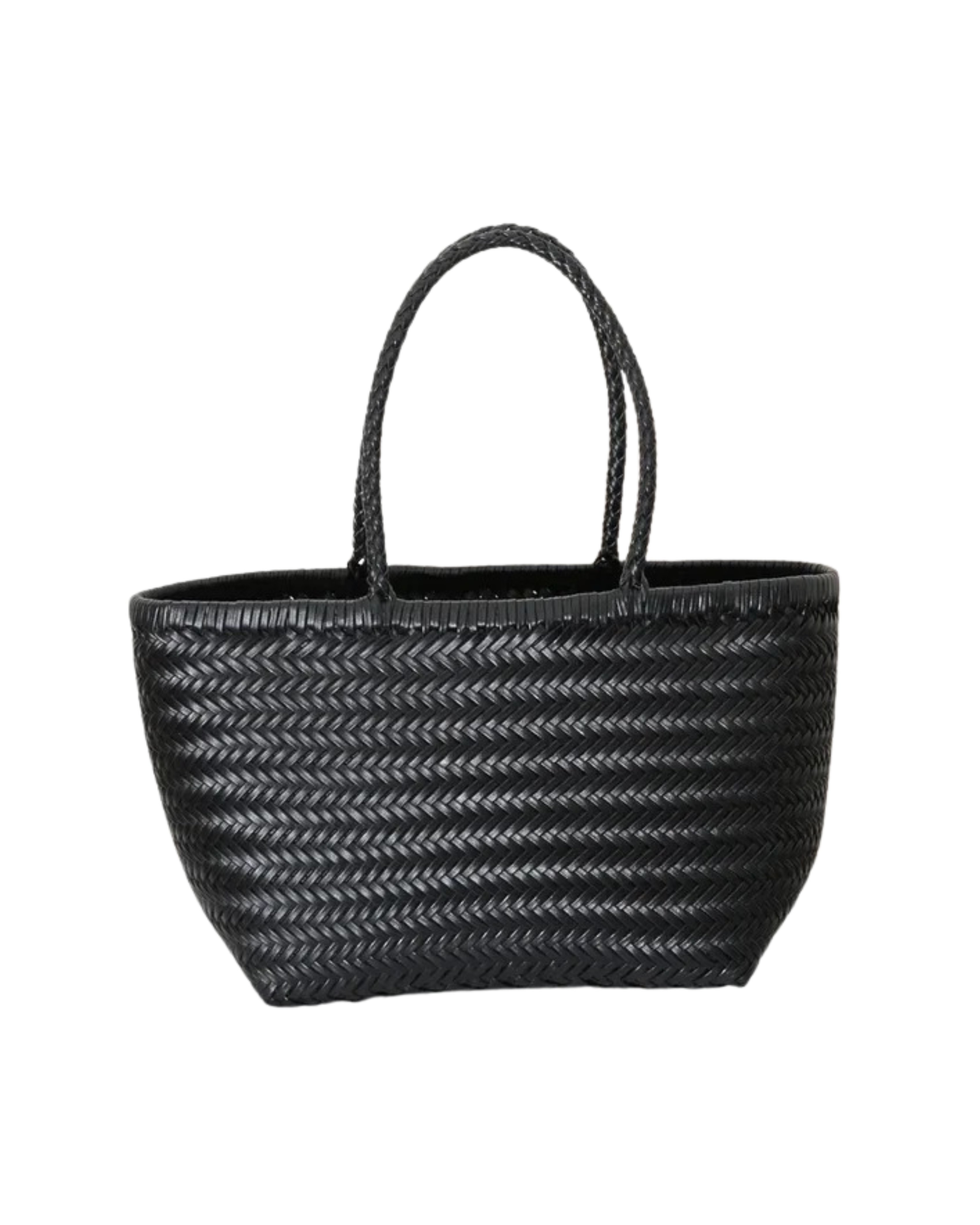 Bolsa Cestaria De Couro