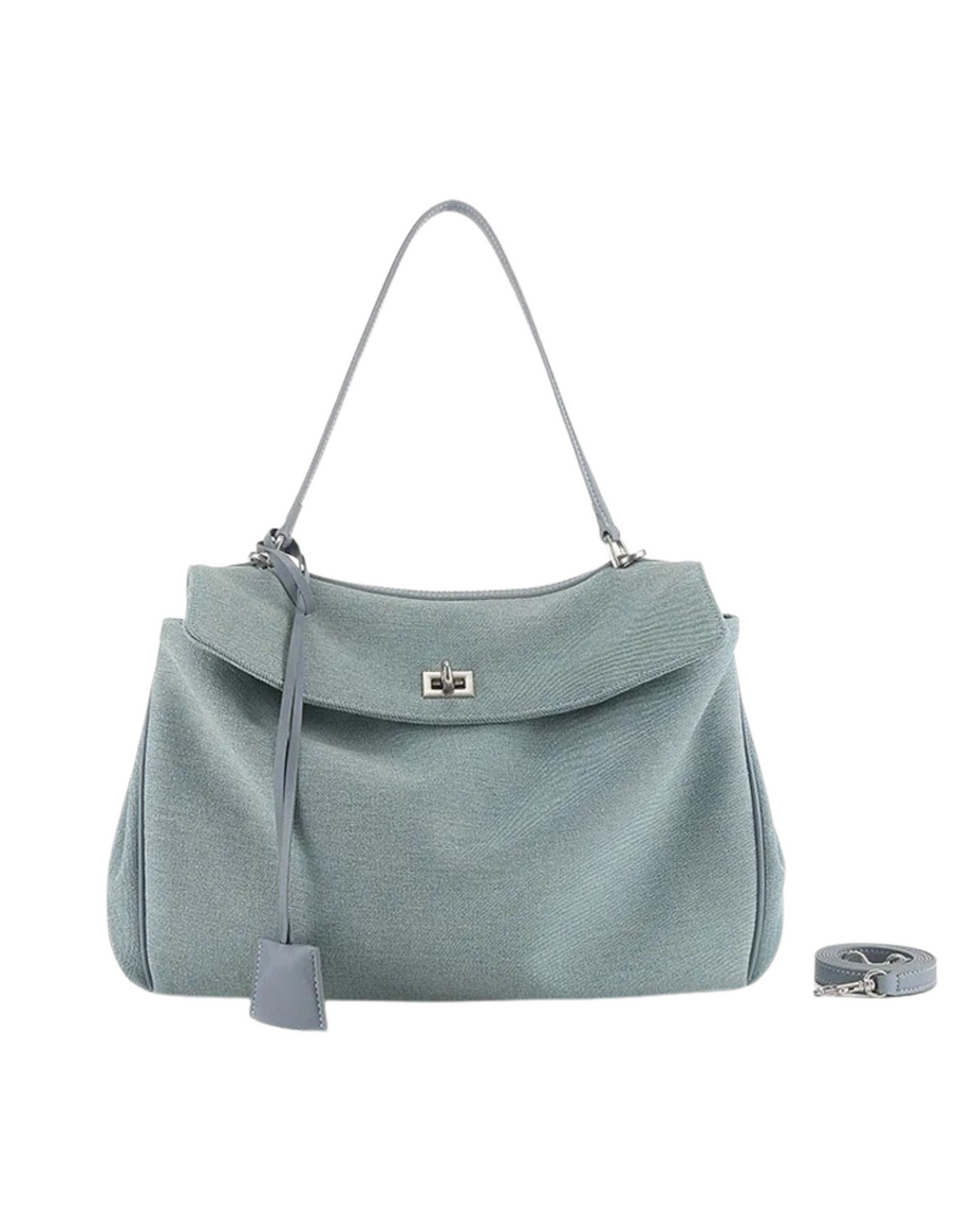 Bolsa De Ombro Suede