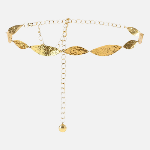 Body Elegante Chain Folhas