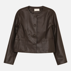 Jaqueta Elegante Couro Tereza