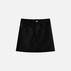 Saia Elegante Couro Alícia