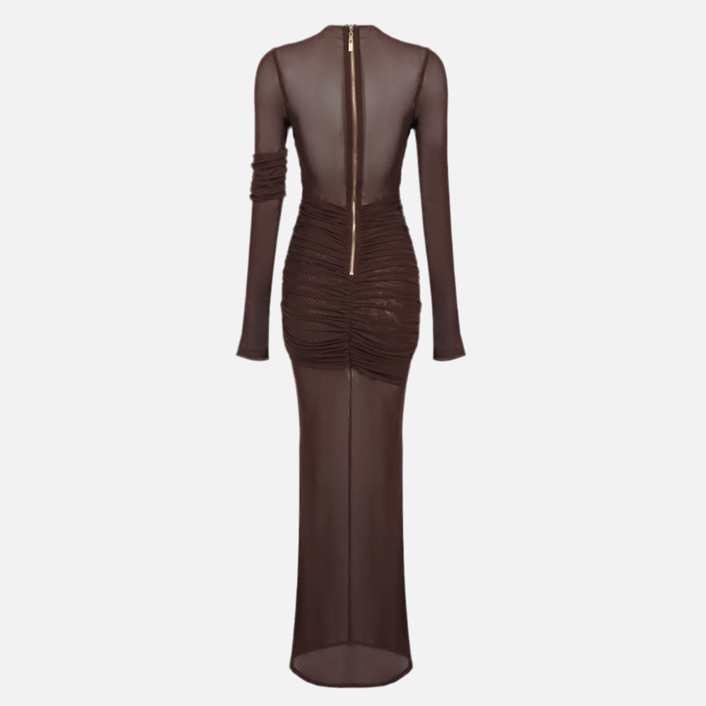 Vestido Elegante Tule Saravá