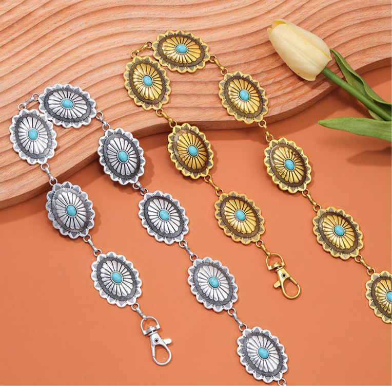 Body Elegante Chain Turquesa