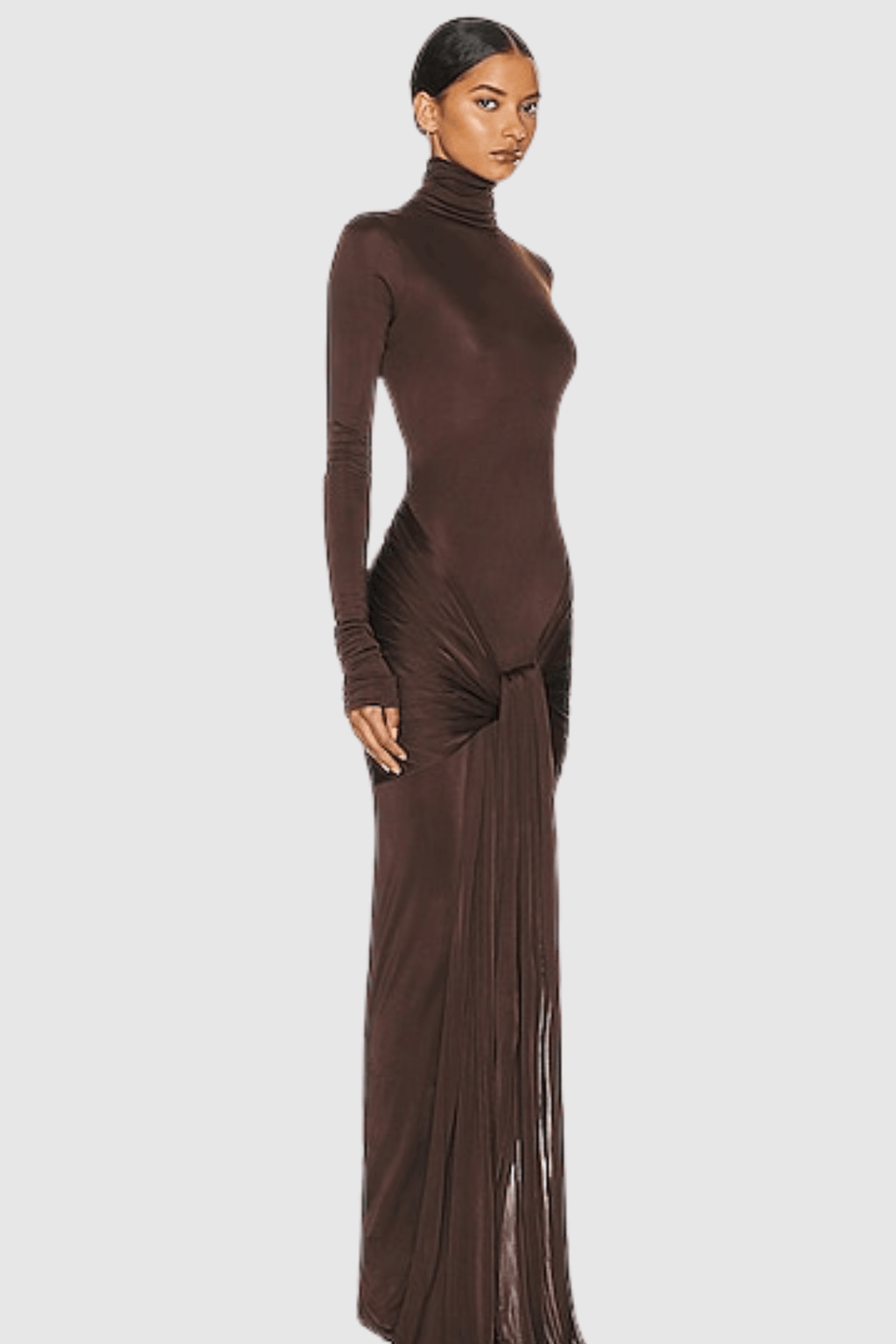Vestido Longo Cetim Evelyn