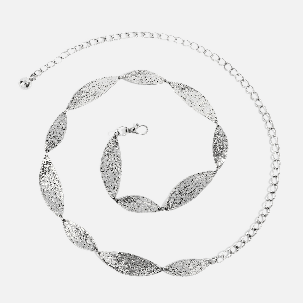 Body Elegante Chain Folhas