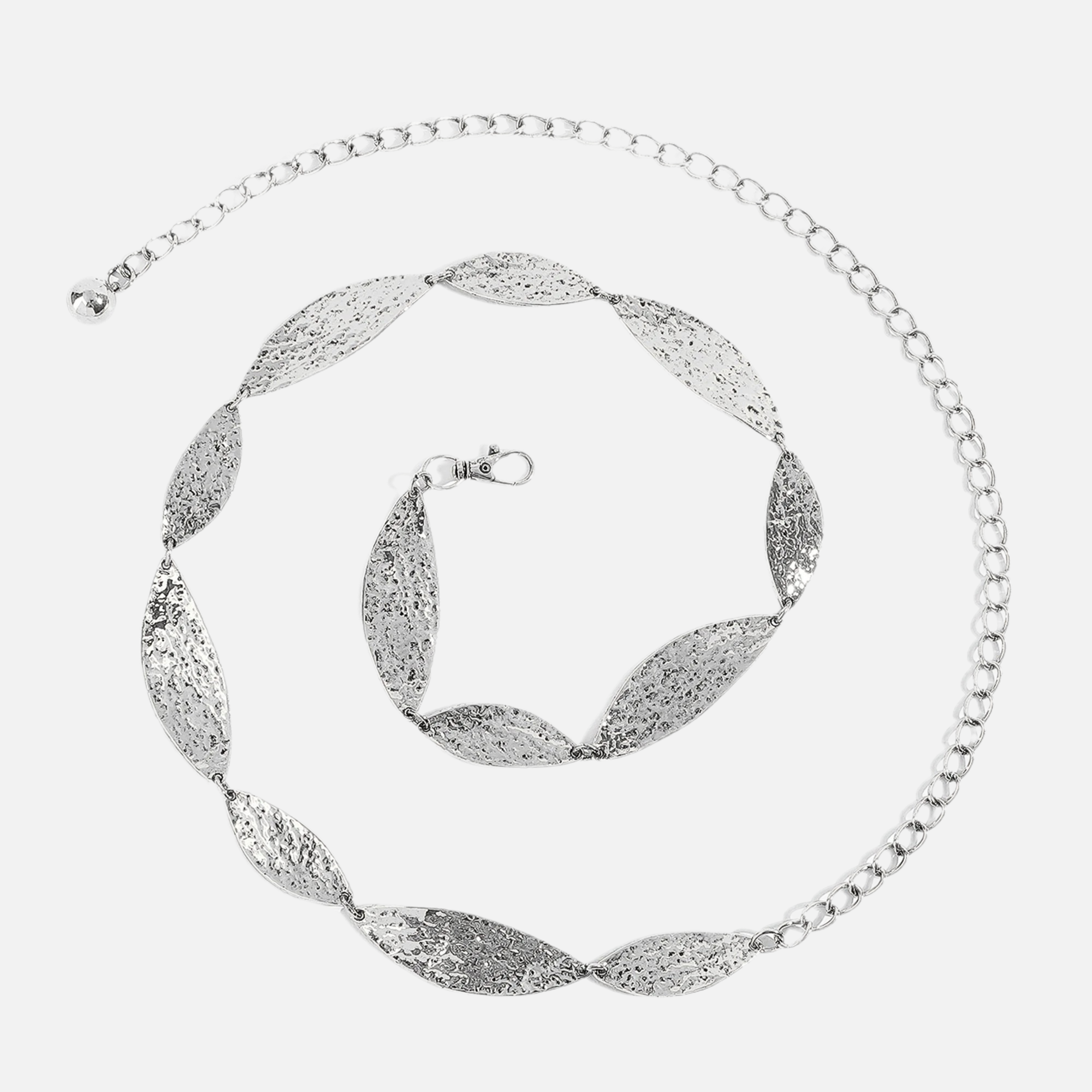 Body Elegante Chain Folhas