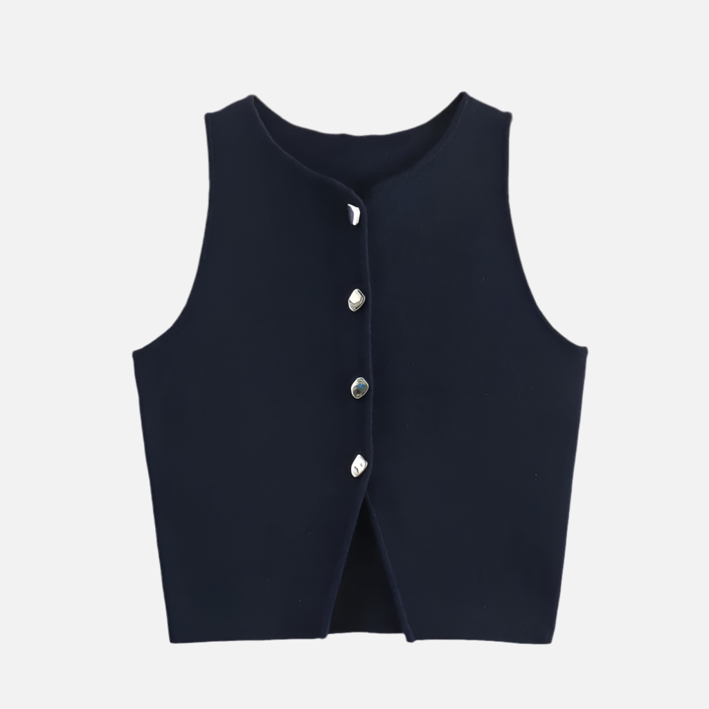 Top Elegante Tricô Lua