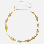 Body Elegante Chain Folhas