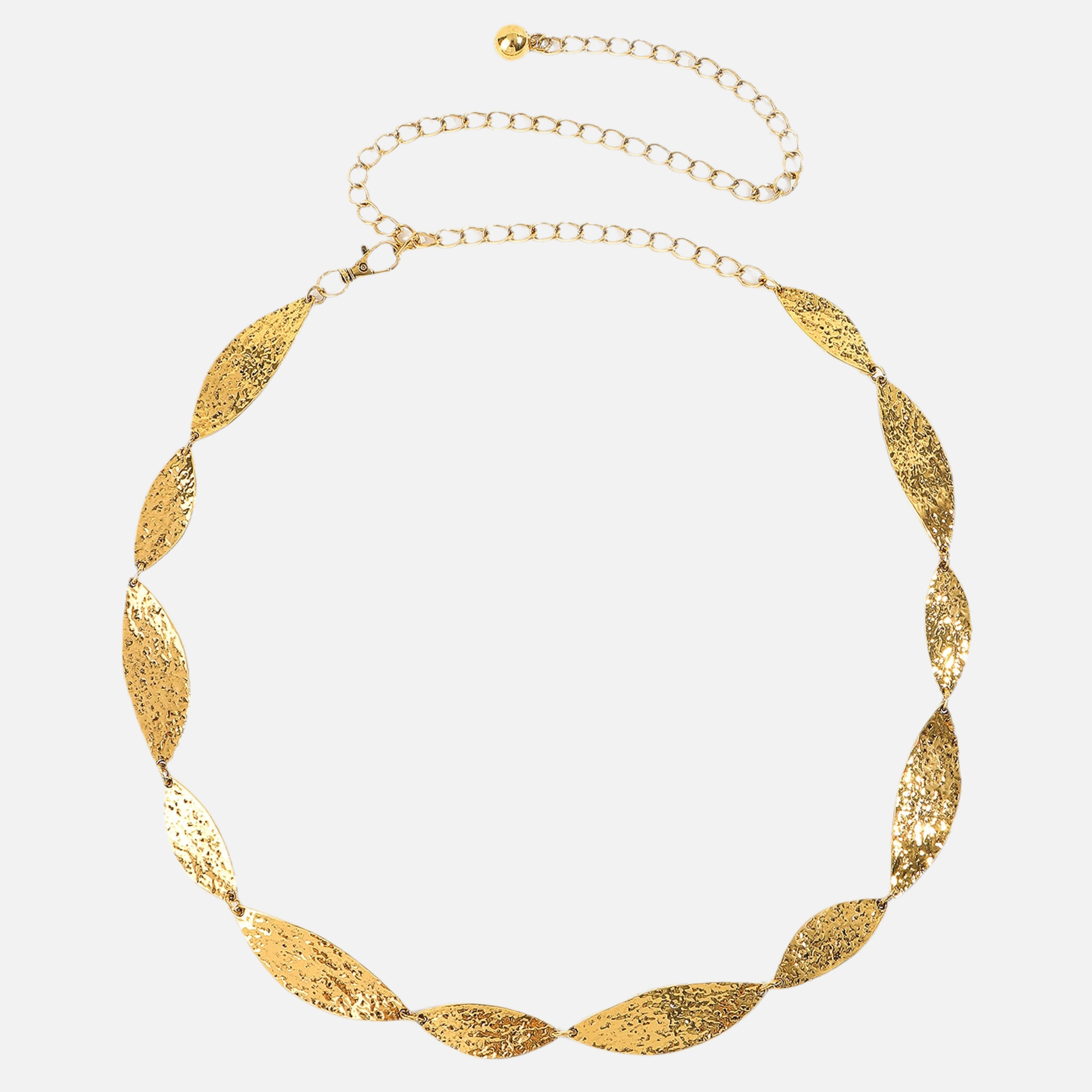 Body Elegante Chain Folhas