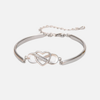 Bracelete Elegante Eterno Coração