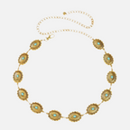 Body Elegante Chain Turquesa