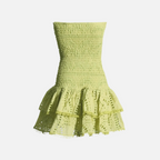 Vestido Elegante Maça Verde