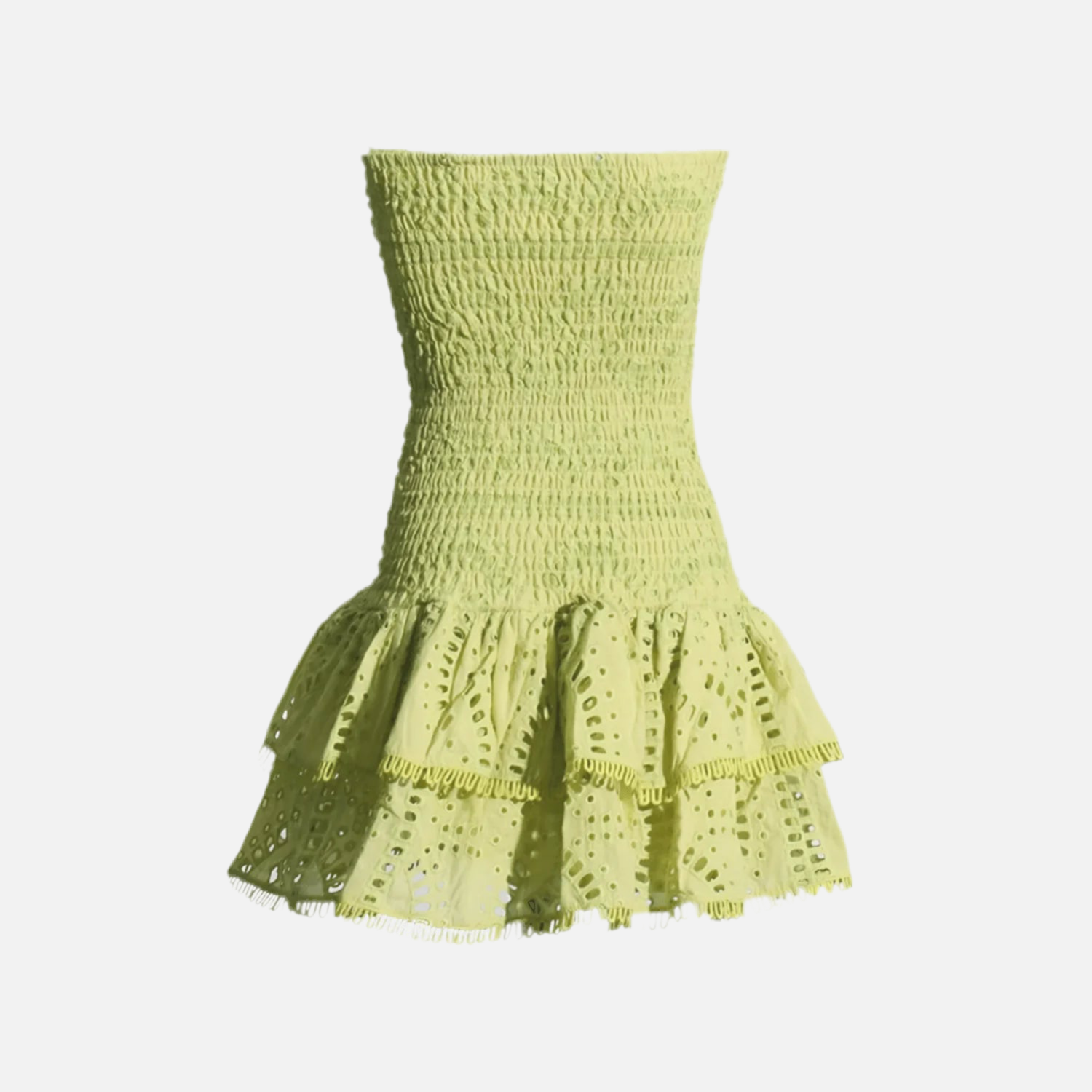 Vestido Elegante Maça Verde