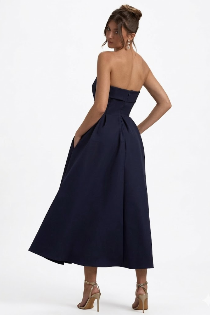 Vestido Midi Elegante Laura