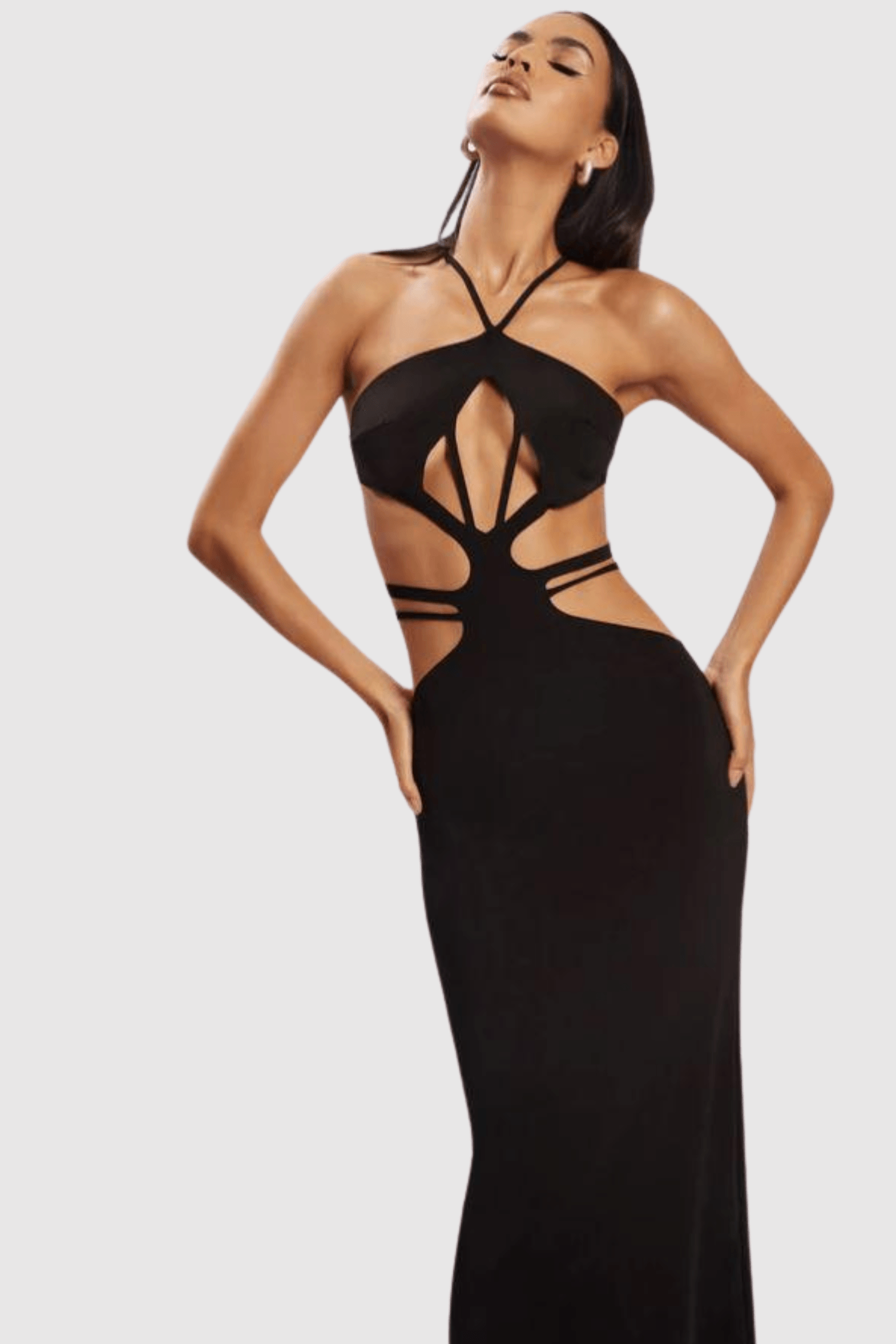 Vestido Longo Cetim Olivia