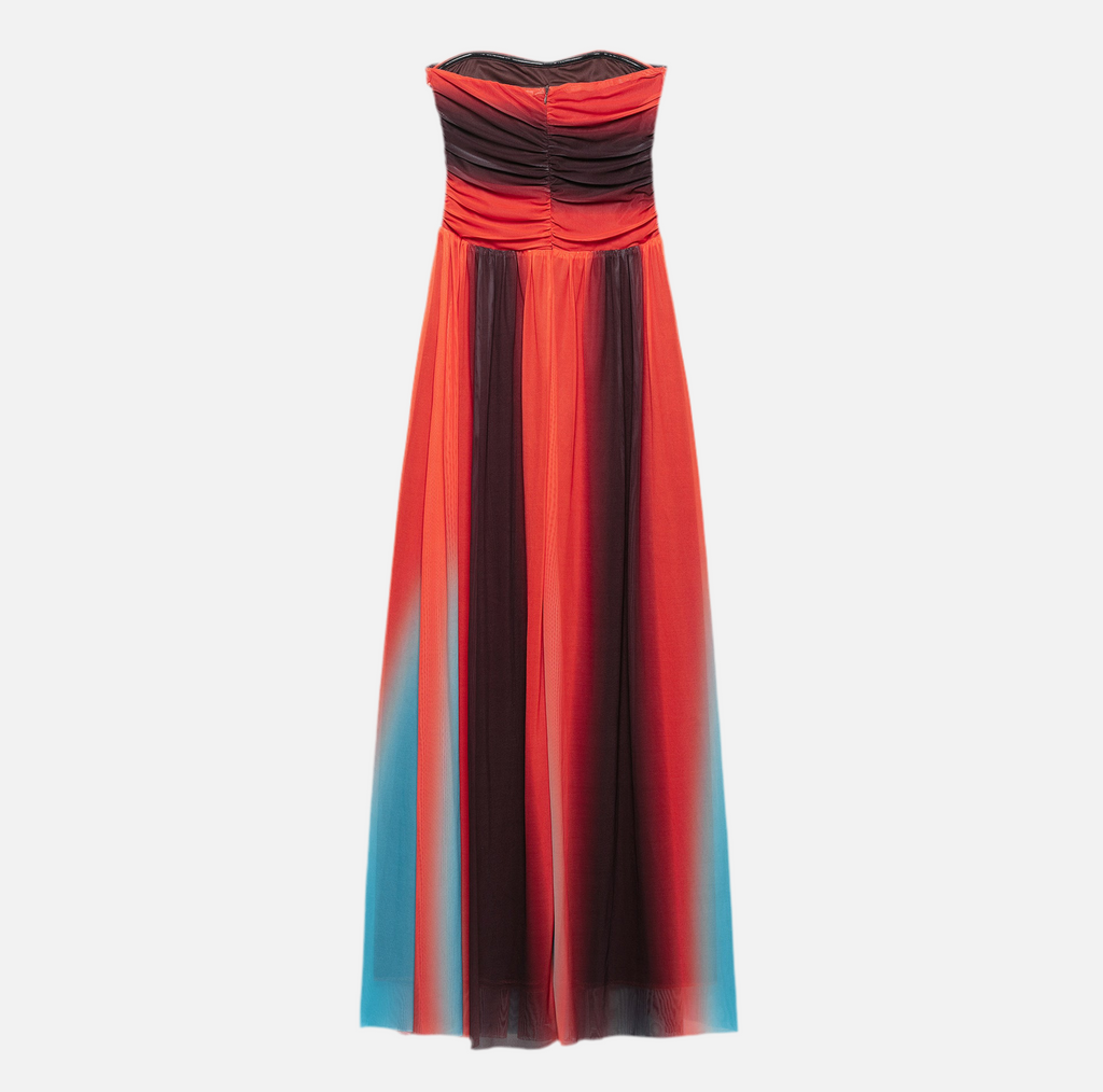 Vestido Elegante Rainbow Sardenha