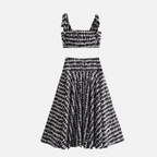 Conjunto Preto E Branco