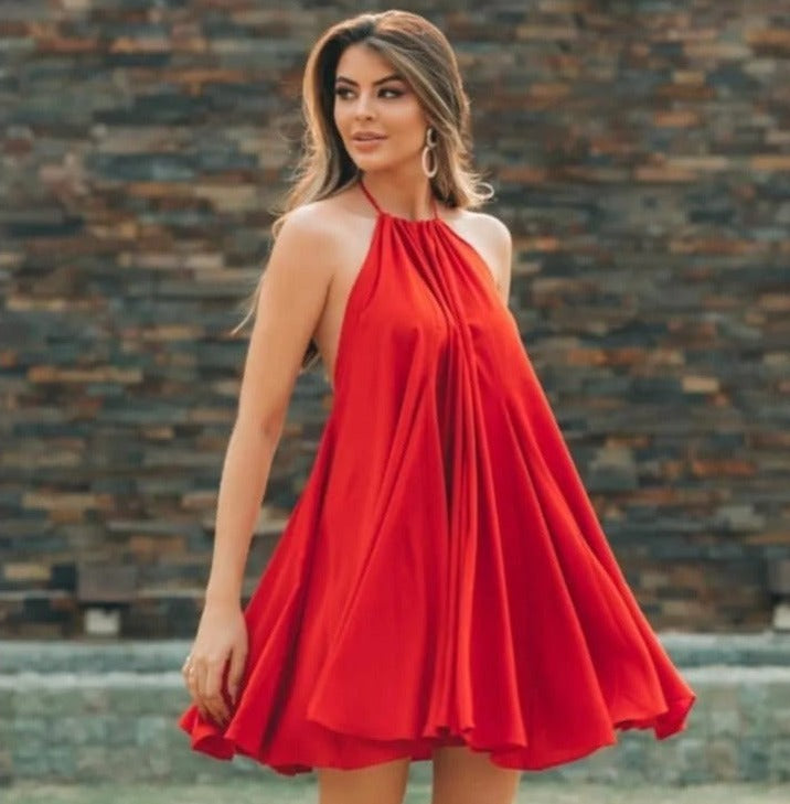Vestido Elegante Curto Leonie