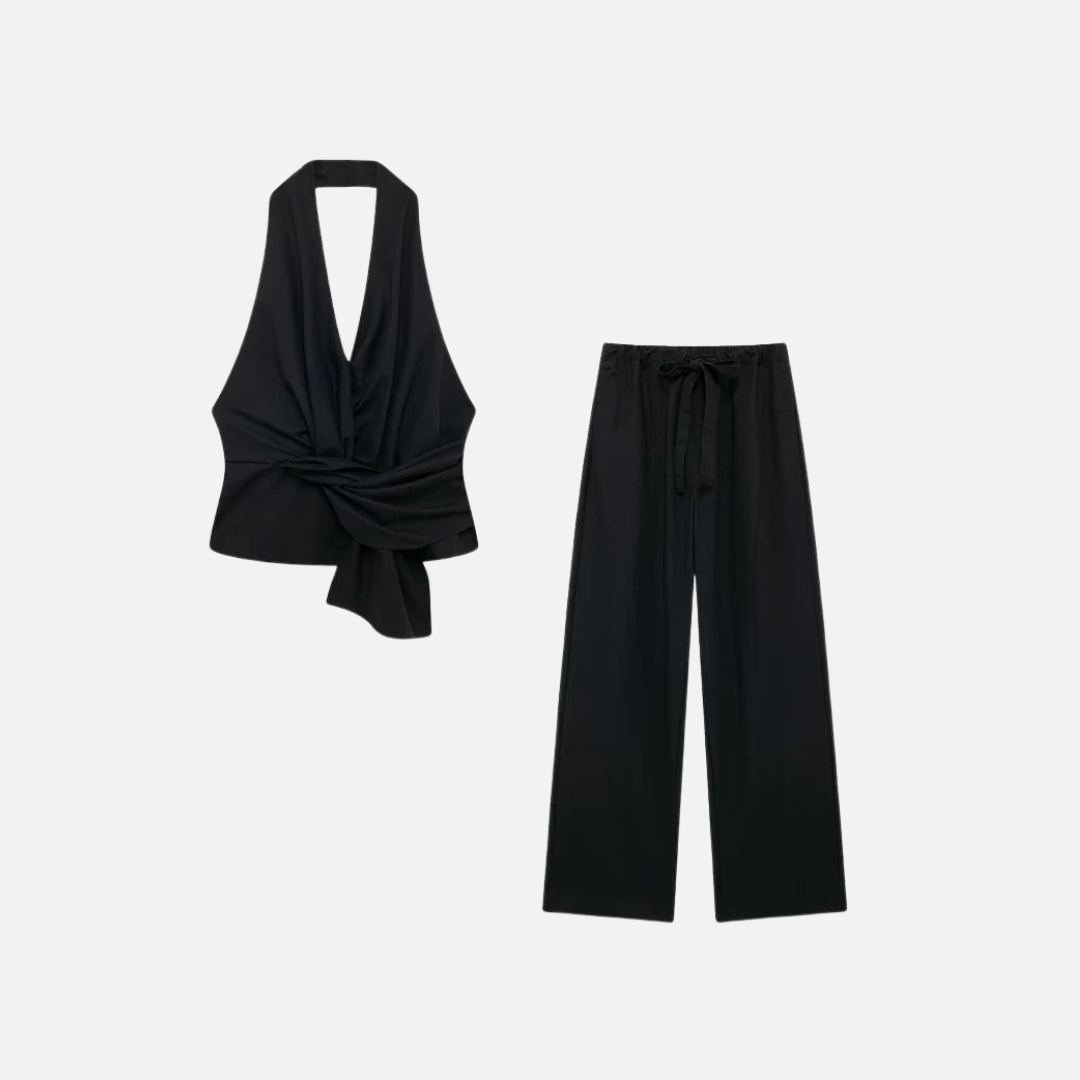 Conjunto Elegante Transpassado Luiza