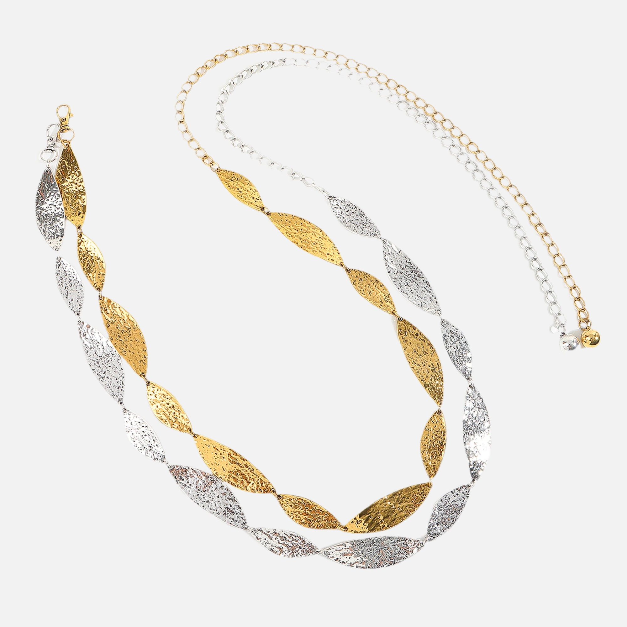 Body Elegante Chain Folhas