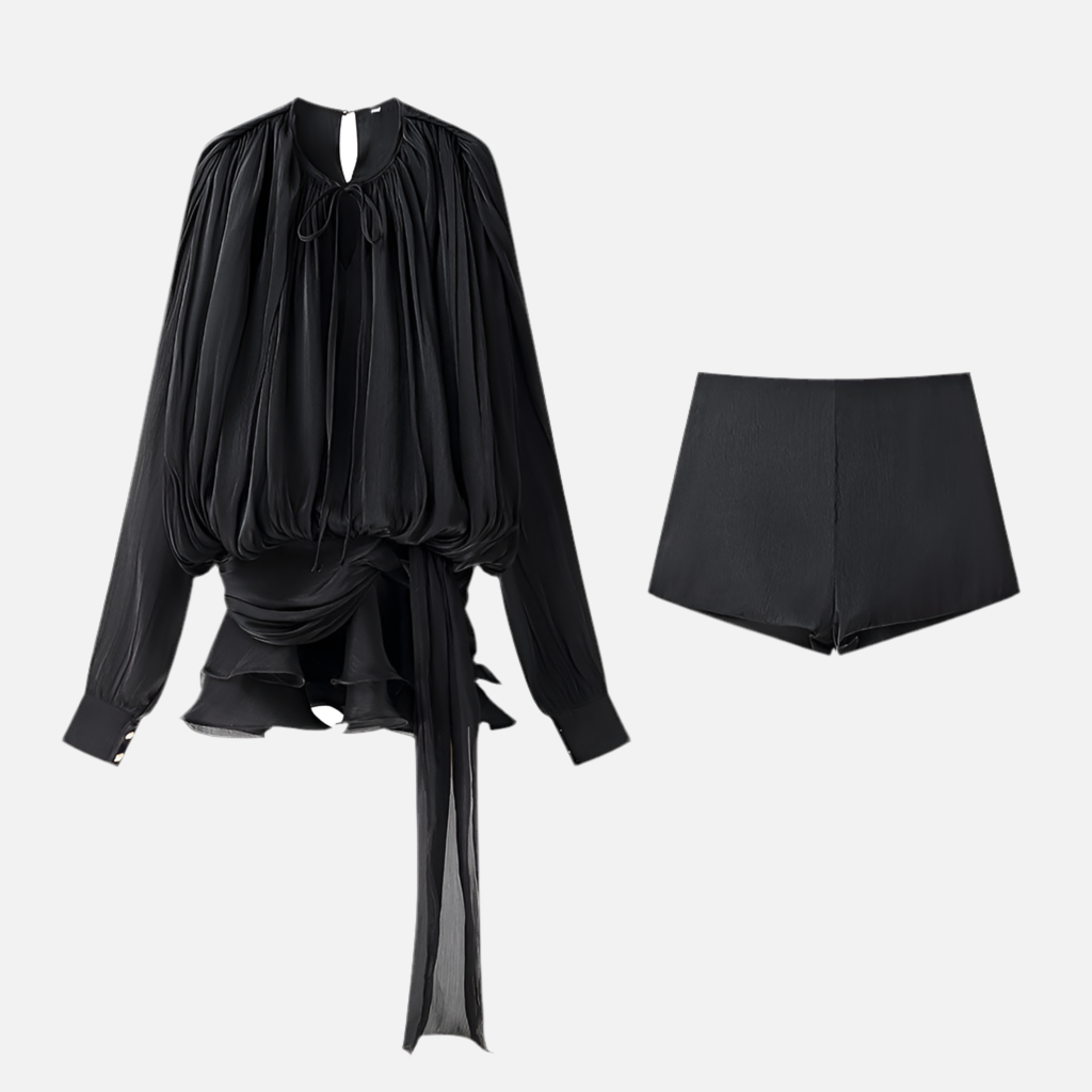 Conjunto Elegante Fluido Samira