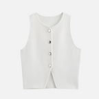 Top Elegante Tricô Lua