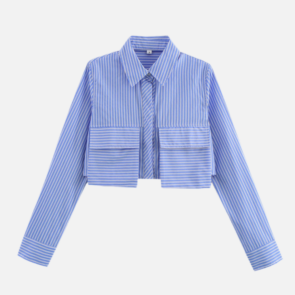 Camisa Elegante Cropped Ariadne