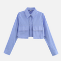 Camisa Elegante Cropped Ariadne